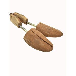 Marshal Field's Men’s Size L Cedar Wood Shoe Trees 1 Pair Adjustable USA #1 Arom